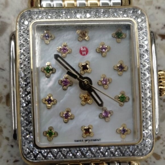 Michele Deco Fleur Special Edition Two-Tone 18K Gold-Plated  display picture 1